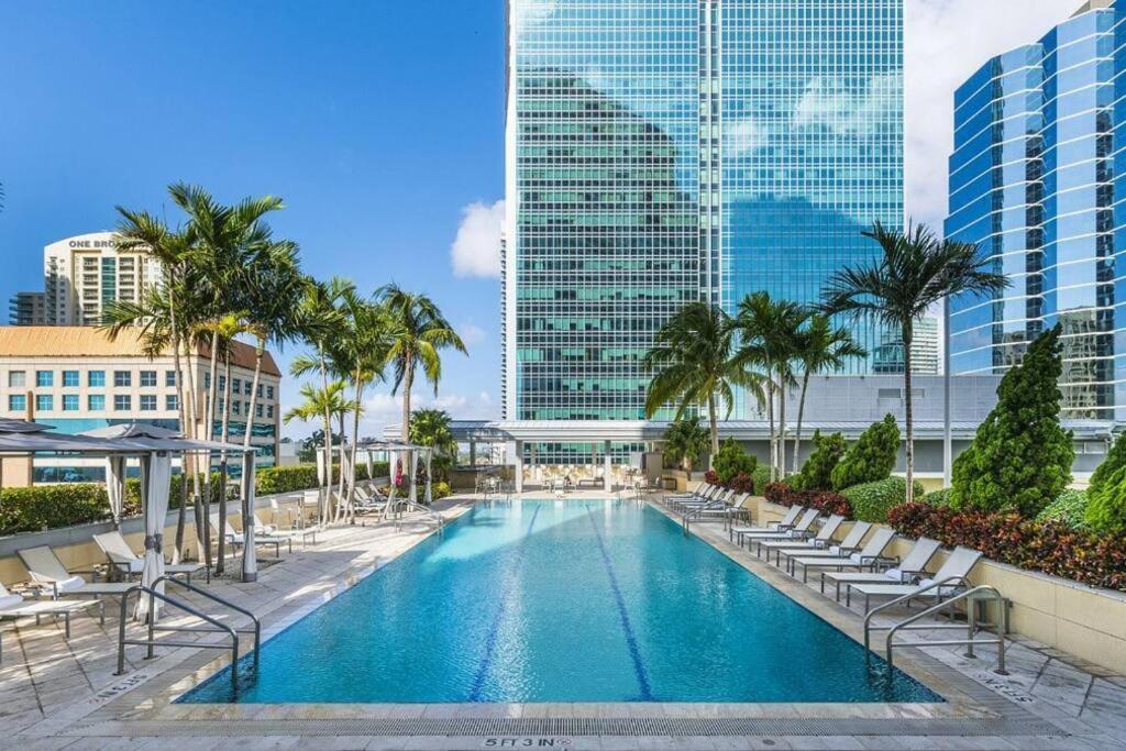 Brickell Apt Free Parking 4 People Pool Ocean View Miami Dış mekan fotoğraf
