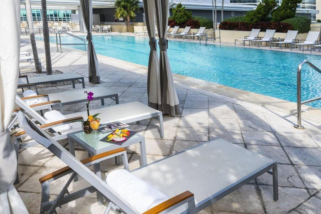 Brickell Apt Free Parking 4 People Pool Ocean View Miami Dış mekan fotoğraf